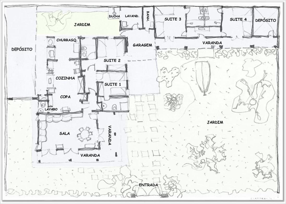 סאו סבסטיאו Natureza A 100M Da Praia, 4 Suites, Amplo Jardim מראה חיצוני תמונה