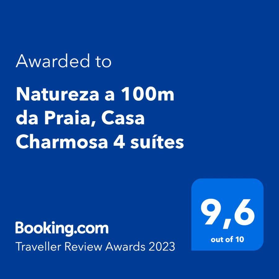 סאו סבסטיאו Natureza A 100M Da Praia, 4 Suites, Amplo Jardim מראה חיצוני תמונה